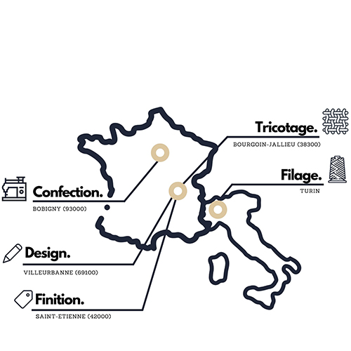 où est fabriqué mon vêtement de sport français